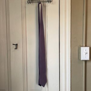 Lavender crosshatch Michael Kors tie